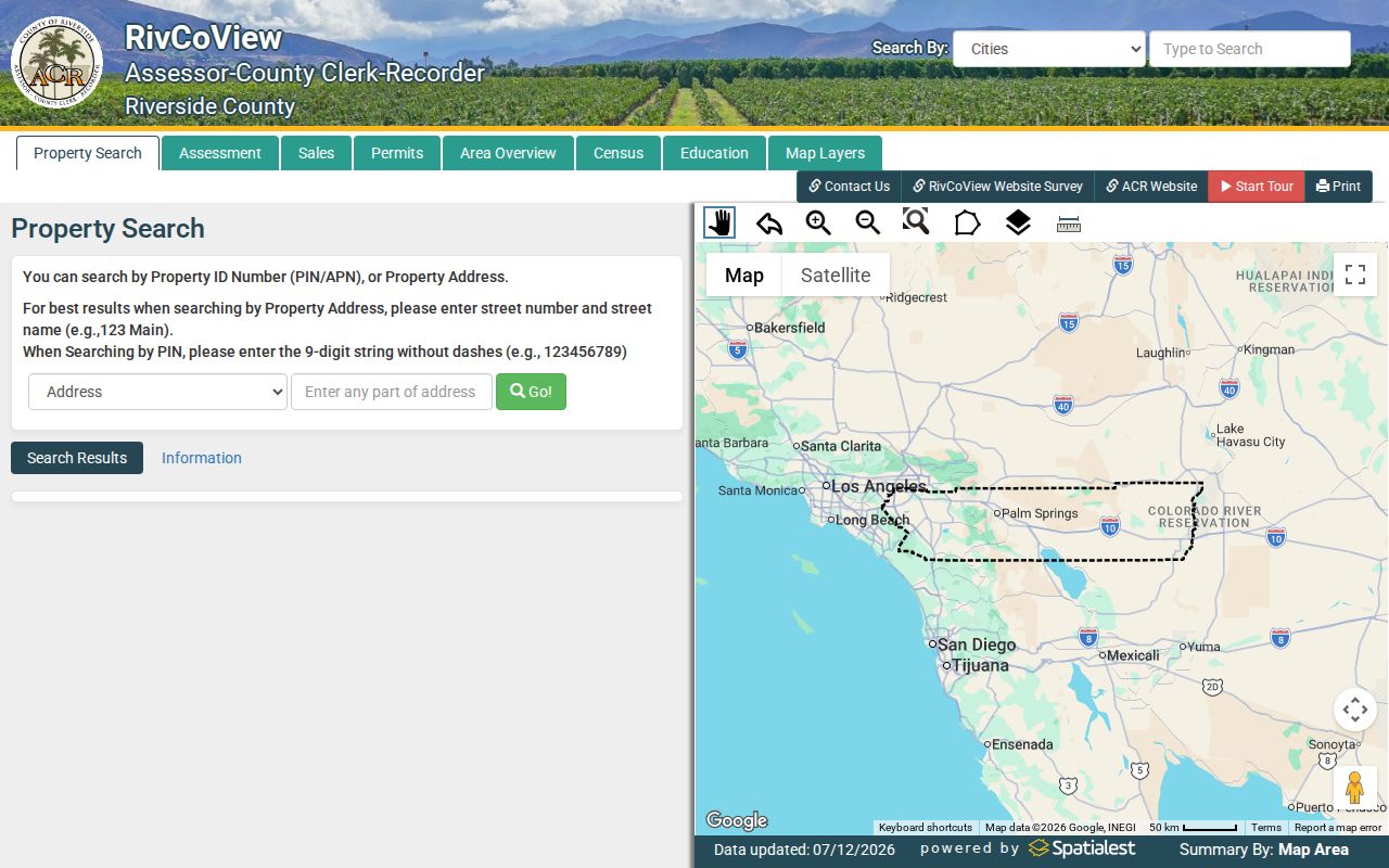 Norco people search by address in RivCoView